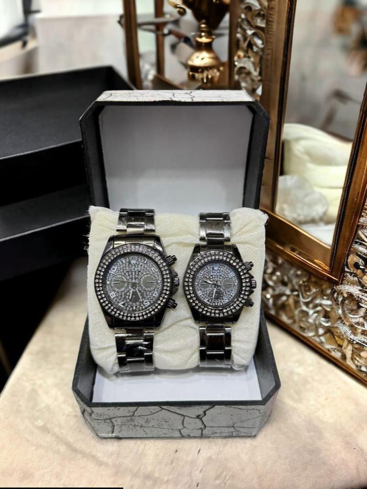 Stones Couple Watch