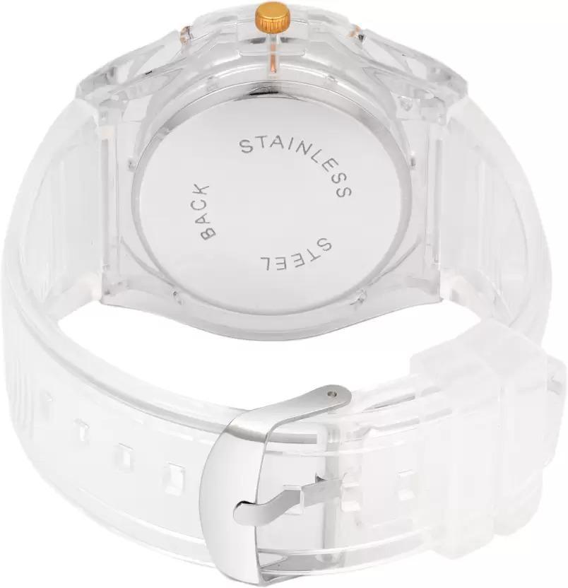 Transparent Analog Watch For Boys