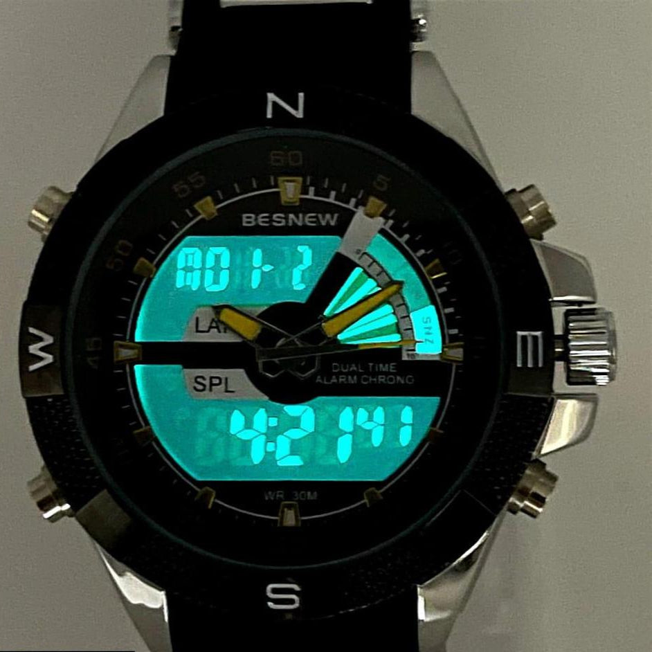 Men's Digital Display Watch